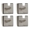 Milwaukee 1-1/2" Alloy NPT Portable Pipe Threading Dies (Set of 4) 48-36-1105