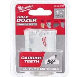 Milwaukee 1-1/4" Carbide Teeth Hole Dozer Hole Saw 49-56-0710