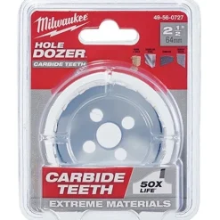 Milwaukee 2-1/2" Carbide Teeth Hole Dozer Hole Saw 49-56-0727