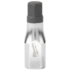 Milwaukee 3/8" Drive 12mm Hex Bit Socket 45-34-1058