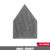 Milwaukee 180 Grit Mesh Sanding Sheet for M12 FUEL Orbital Detail Sander 12pk 48-80-5180
