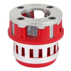 Milwaukee 1-1/2" High Speed NPT 12R Pipe Threading Forged Aluminum Die Head 48-36-1011
