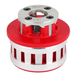 Milwaukee 1/2" High Speed NPT 12R Pipe Threading Forged Aluminum Die Head 48-36-1007