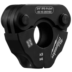 Milwaukee 3/4" IPS-P Black Pipe Pivoting Press Ring for M18 & M12 FORCE LOGIC Press Tools 49-16-2651BX