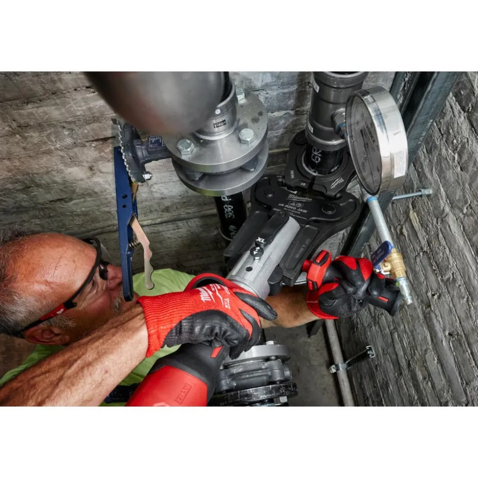 Milwaukee 2-1/2" IPS-P Black Pipe Pivoting Press Ring for M18 FORCE LOGIC Long Throw Press Tool 49-16-2656BX