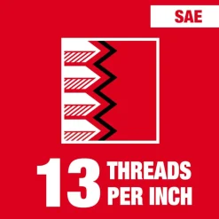 Milwaukee 1/2"-13 NC 1-Inch Hex Threading Die 49-57-5360