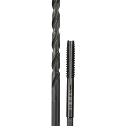 Milwaukee 5/16"-18 NC Straight Flute Plug Tap & F Drill Bit 49-57-5542