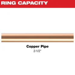 Milwaukee 2-1/2" NIBCO Press Ring for M18 FORCE LOGIC Long Throw Press Tool 49-16-2656NX