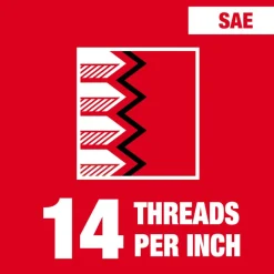 Milwaukee 1/2"-14 NPT Straight Flute Taper Tap 49-57-5293