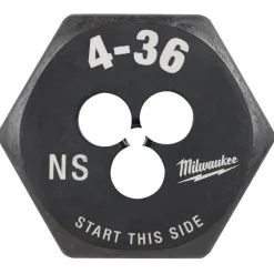 Milwaukee 4-36 NS 1-Inch Hex Threading Die 49-57-5307