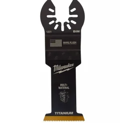 Milwaukee 1-3/8" Open-Lok Titanium Enhanced Bi-Metal Universal Fit Multi-Material Blades (3 Pack) 49-25-1233