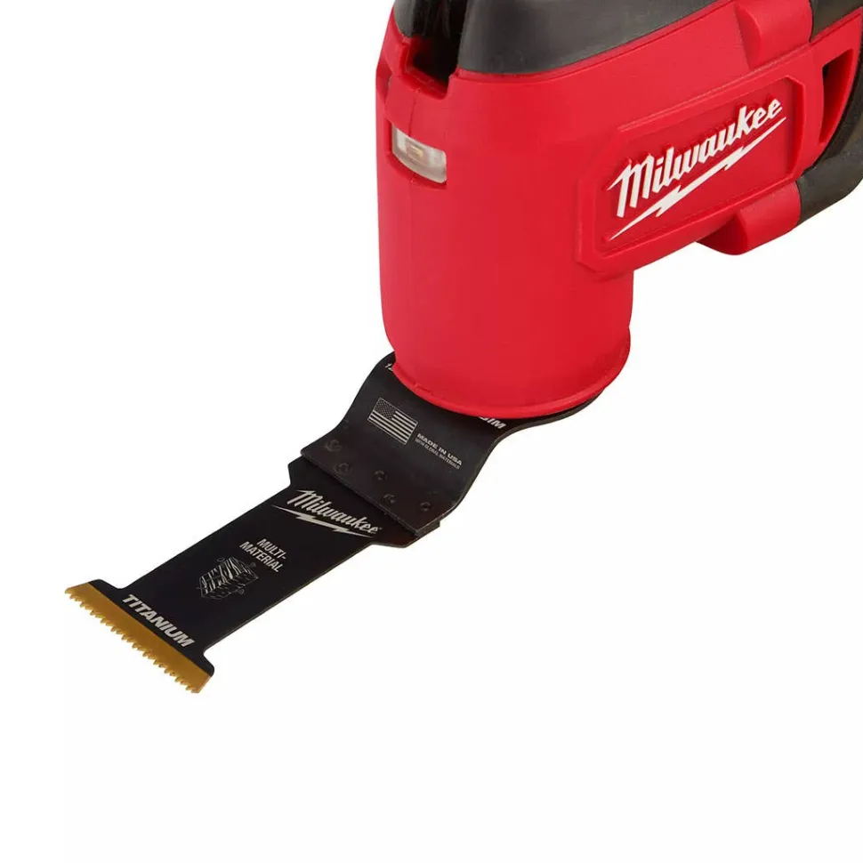 Milwaukee 1-3/8" Open-Lok Titanium Enhanced Bi-Metal Universal Fit Multi-Material Blades (3 Pack) 49-25-1233