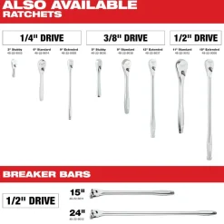 Milwaukee 13 Piece 1/4