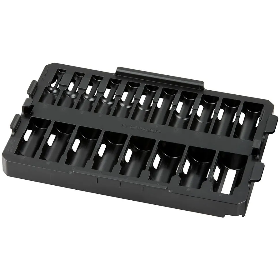Milwaukee 19 Piece Impact Socket 3/8" Drive Metric Socket Tray (Tray Only) 49-66-6831