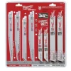 Milwaukee 32 Piece Mega Sawzall Blade Kit Bi-Metal Ax Torch Wrecker 49-22-1132