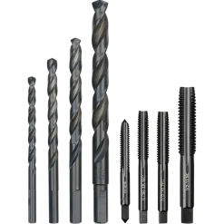 Milwaukee 15 Piece SAE Tap and Die Set with Hex-LOK 2-in-1 Handle 49-22-5602