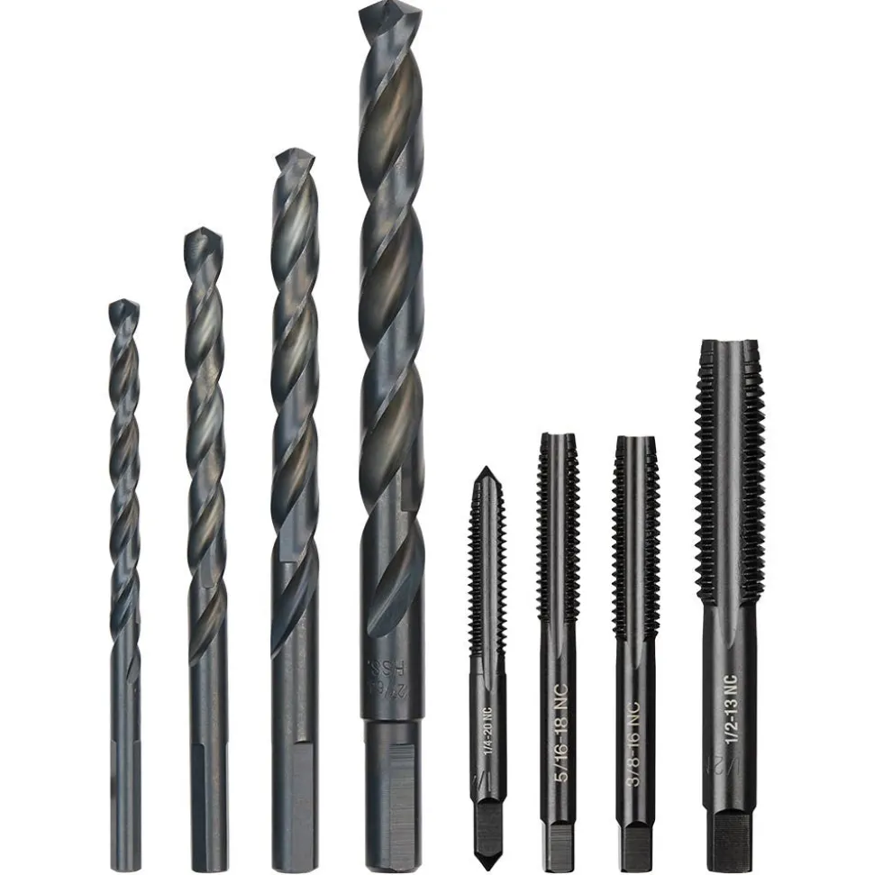 Milwaukee 15 Piece SAE Tap and Die Set with Hex-LOK 2-in-1 Handle 49-22-5602