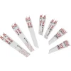 Milwaukee 16 Piece SAWZALL Blade Set Metal Cutting Bi-Metal Reciprocating Blades 49-22-1216