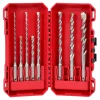 Milwaukee 8 Piece SDS PLUS M/2 2-Cutter Drill Bit Kit for PACKOUT 48-20-7673