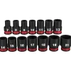 Milwaukee 14 Piece Shockwave Impact Duty 3/8" Drive Metric Standard 6 Point Socket Set 49-66-7007