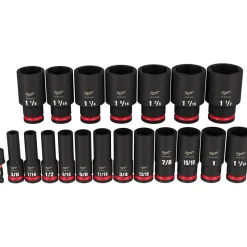 Milwaukee 19 Piece SHOCKWAVE Impact Duty 1/2