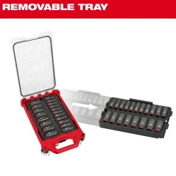 Milwaukee 19 Piece SHOCKWAVE Impact Duty 3/8