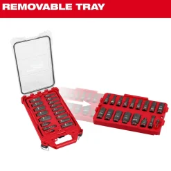 Milwaukee 17 Piece SHOCKWAVE Impact Duty 3/8