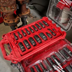 Milwaukee 17 Piece SHOCKWAVE Impact Duty 3/8
