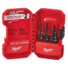 Milwaukee 3 Piece Step Bit Set (#1 #2 #4) 48-89-9221