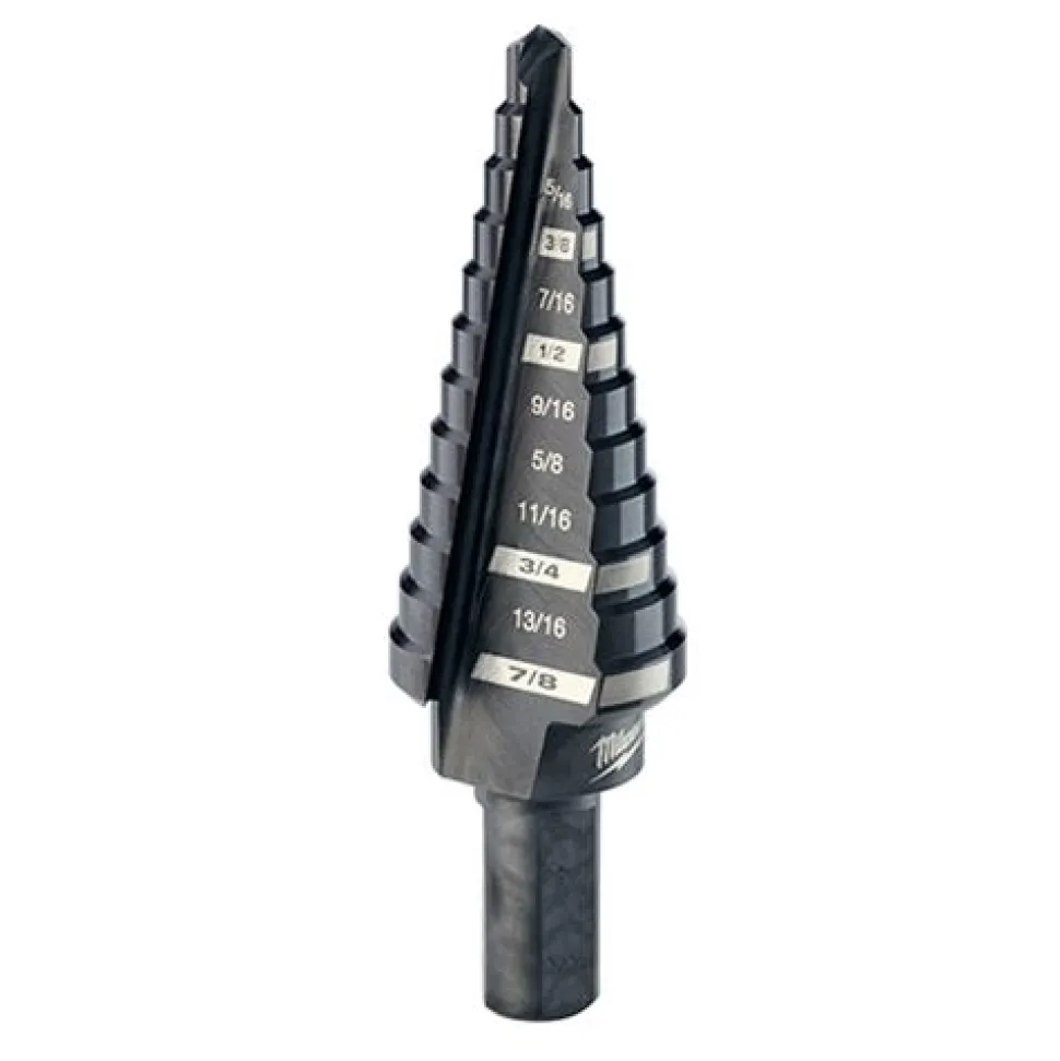 Milwaukee #9 Step Bit 7/8 & 1-1/8" 48-89-9209
