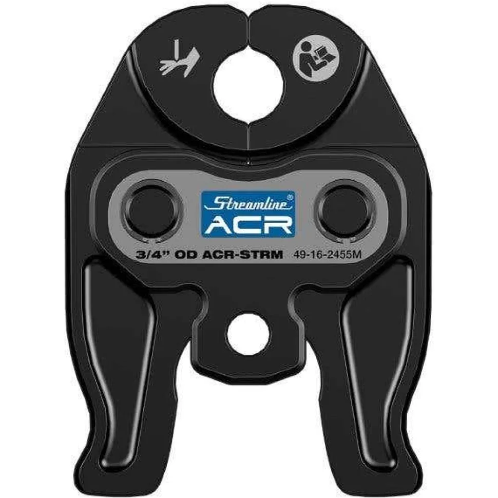 Milwaukee 3/4" Streamline ACR Press Jaw for M12 FORCE LOGIC Press Tool 49-16-2455M