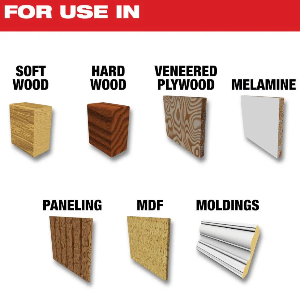 Milwaukee 10" 80T Circular Saw Ultra Fine Wood Blade 48-40-1032