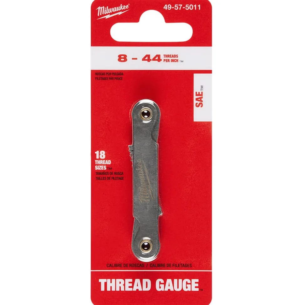 Milwaukee 8-44 TPI SAE Thread Gauge 49-57-5011