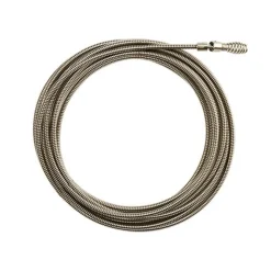 Milwaukee 1/4" x 25' Drop Head Drain Cleaning Cable RUSTGUARD 48-53-2564