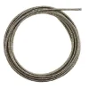 Milwaukee 3/8" x 50' Inner Core Coupling Drain Cleaning Cable RUSTGUARD 48-53-2773