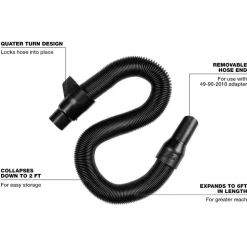 Milwaukee 1-1/4" x 2' to 6' Expandable Hose 49-90-2014