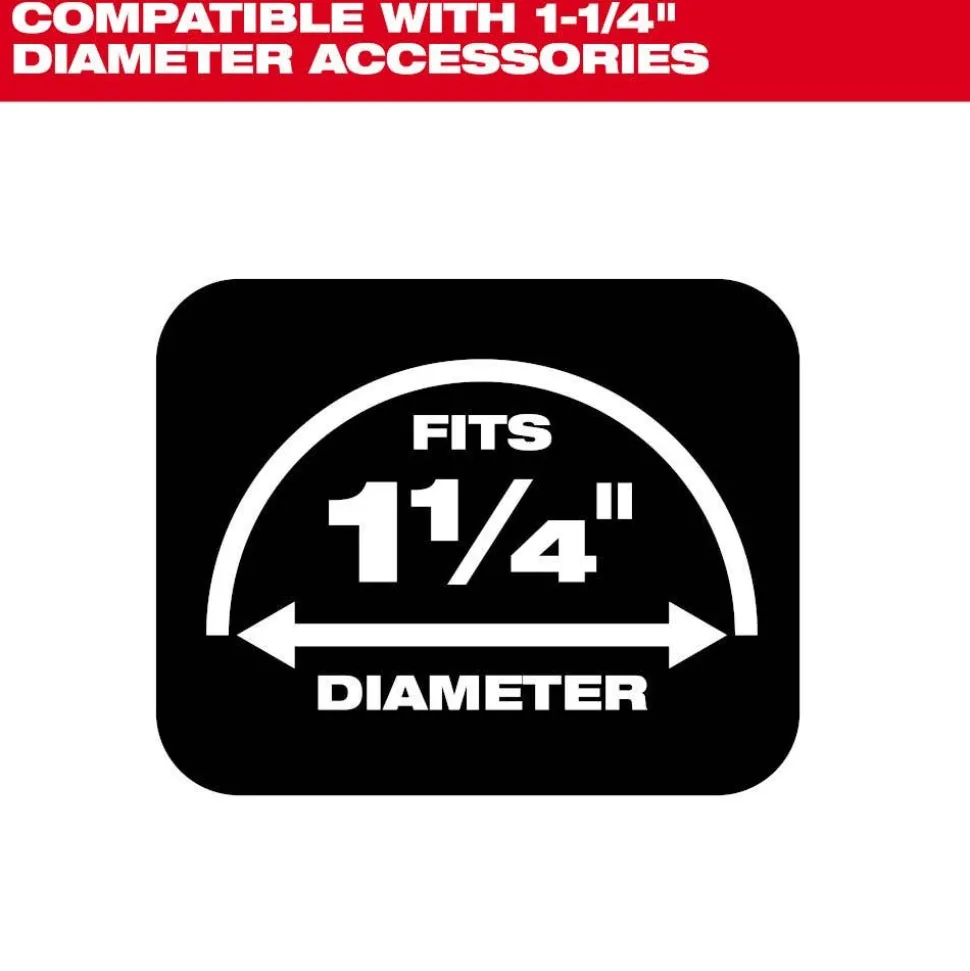 Milwaukee 1-1/4" x 2' to 6' Expandable Hose 49-90-2014