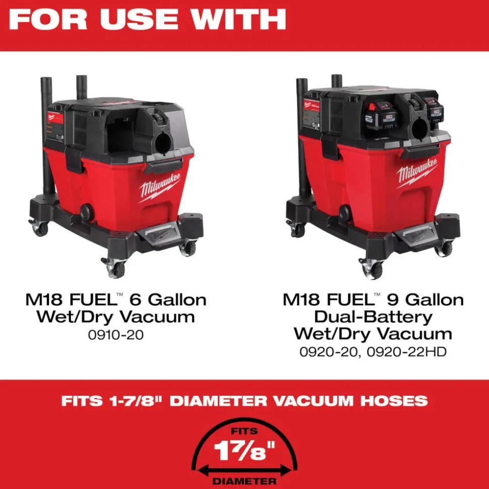 Milwaukee 1-7/8" x 32" to 102" Expandable Hose 49-90-1986