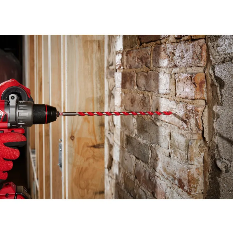 Milwaukee 7/8" x 10" x 12" Carbide Hammer Drill Bit with POWER TIP 48-20-9048