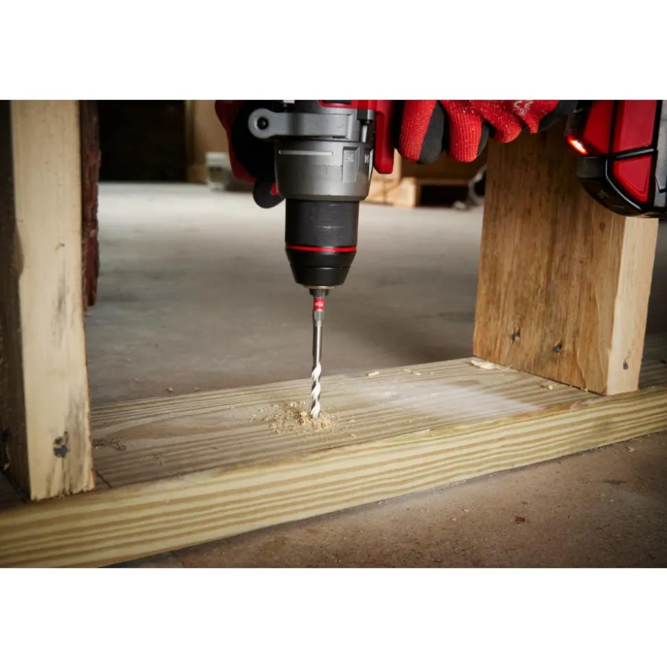 Milwaukee 3/8" x 10" x 12" SHOCKWAVE Impact Duty Carbide Multi-Material Drill Bit 48-20-8891