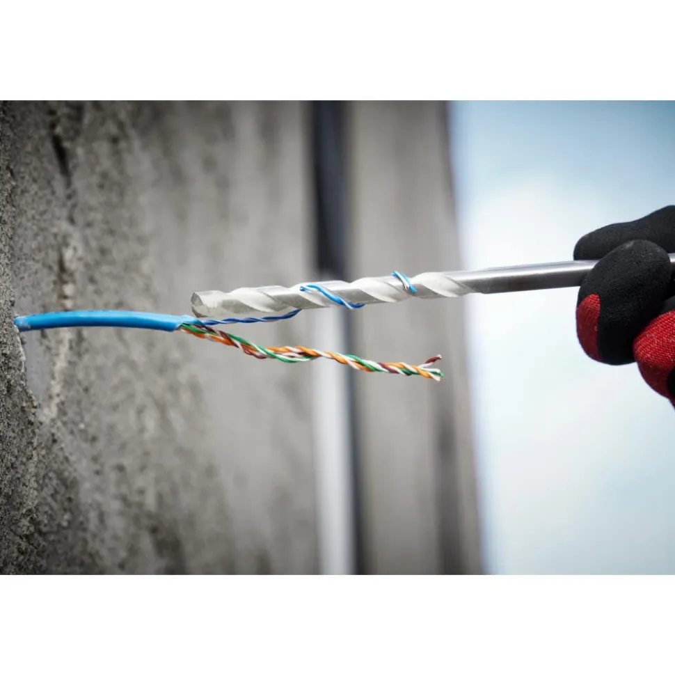 Milwaukee 3/8" x 16" x 18" SHOCKWAVE Impact Duty Carbide Bellhanger Multi-Material Bit 48-20-8864