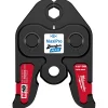 Milwaukee 1/2" ZoomLock MAX Press Jaw for M18 FORCE LOGIC Press Tools 49-16-2653Z