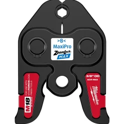 Milwaukee 3/8" ZoomLock MAX Press Jaw for M18 FORCE LOGIC Press Tools 49-16-2652Z