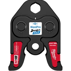 Milwaukee 3/4" ZoomLock MAX Press Jaw for M18 FORCE LOGIC Press Tools 49-16-2655Z