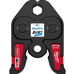 Milwaukee 5/8" ZoomLock MAX Press Jaw for M18 FORCE LOGIC Press Tools 49-16-2654Z
