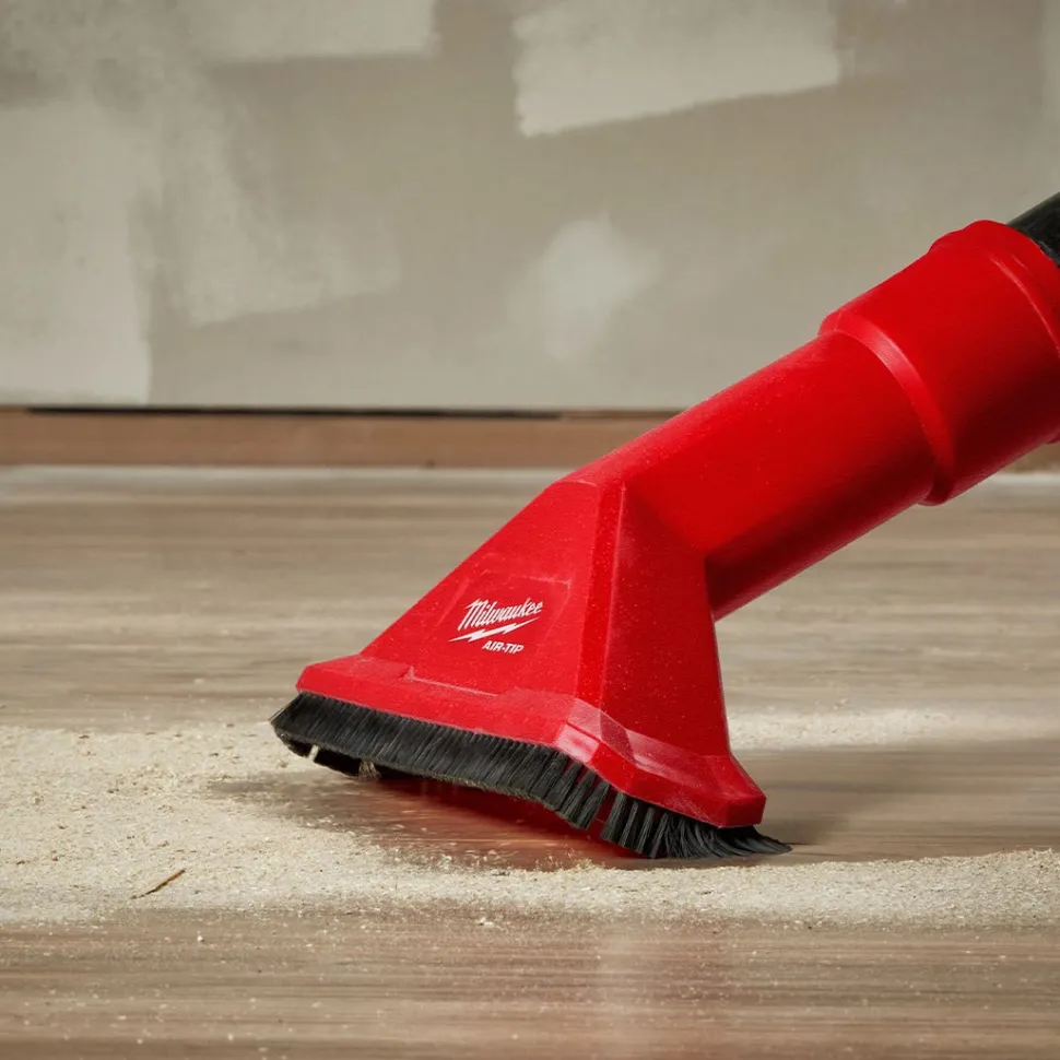 Milwaukee AIR-TIP 2-1/2" Rocking Utility Nozzle Vacuum Attachment w/ Brushes 49-90-2039