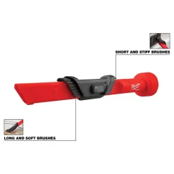 Milwaukee AIR-TIP 3-in-1 Crevice and Brush Tool Vacuum Attachment 49-90-2023