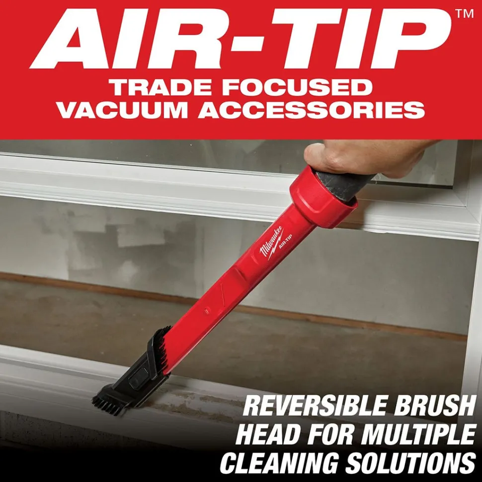 Milwaukee AIR-TIP 3-in-1 Crevice and Brush Tool Vacuum Attachment 49-90-2023