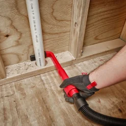 Milwaukee AIR-TIP 4-in-1 Right Angle Cleaning Tool Vacuum Attachment 49-90-2026