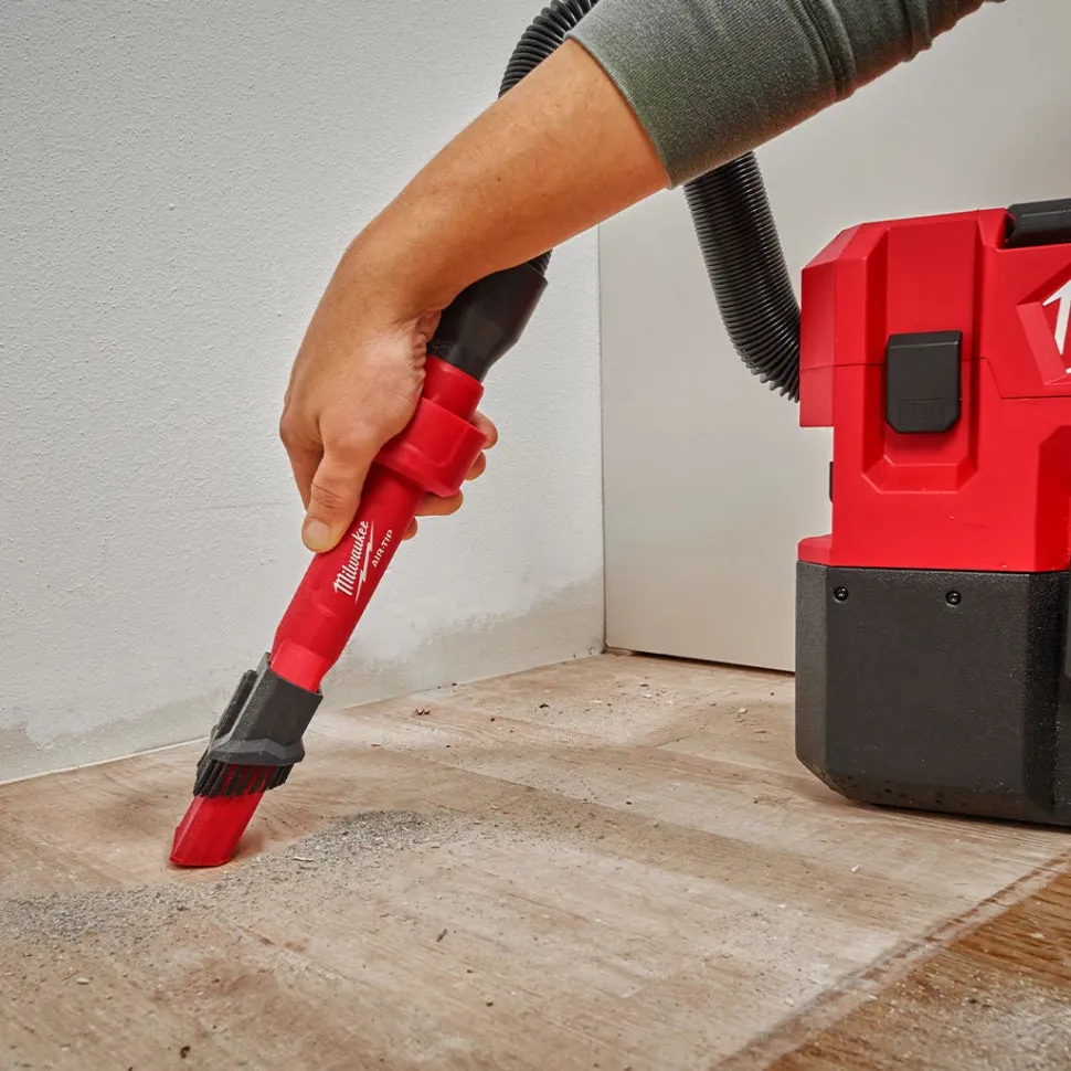 Milwaukee AIR-TIP 2-in-1 Utility Brush Tool Vacuum Attachment 49-90-2028